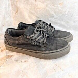 Vans Dark Heather Gray Chukka low shoes. Size 9.5